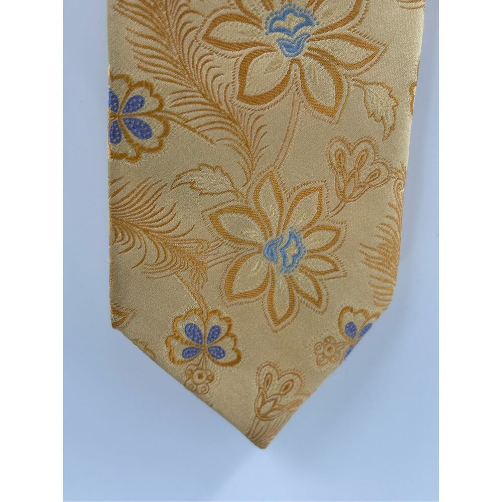 Ted‎ Baker London Silk Tie Yellow Floral